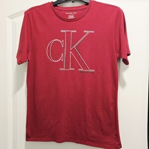 ❤️ 3/$10 Boys Calvin Klein Red Short Sleeve Tee